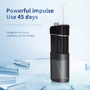 Alta calidad, etiqueta blanca y negra, blanqueamiento Dental, limpieza de dientes, limpiador Oral, irrigador, irrigador ultrasónico, hilo dental de agua - Product Image 4