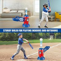 Máquina de lanzamiento de béisbol con control remoto, juego de pelota de camiseta para niños pequeños, juego de entrenamiento deportivo al aire libre para practicar swing y hit
