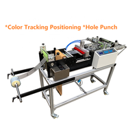 Papier Vliesstoff Kunststoff folie Locher Bohrer Kreuz schneid rolle zu Blechs chneide maschine
