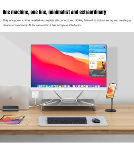 Computadora de Escritorio Todo en Uno de 21.5 Pulgadas con Windows 10, 300 Cd/m, Intel Core I3/i5/i7, para DDR4, SSD, LCD, para Negocios - Product Image 5