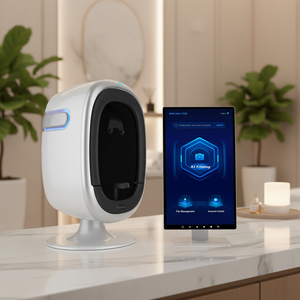 <span class=keywords><strong>Dermatoscope</strong></span> numérique 3D intelligent à bas prix, analyseur de peau, scanner facial, appareil de diagnostic d'image couleur professionnel à intelligence artificielle - Product Image 1