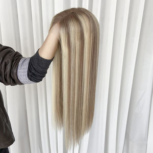 Proveedor de Fábrica de China al por Mayor, Peluca Judía Kosher de Cabello Humano Europeo con Encaje Superior de Seda Virgen, Fabricante de Pelucas con Encaje sin Pegamento - Product Image 4