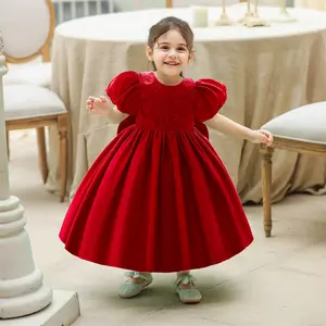 MQATZ Lovely Kids Dress Vêtements Nouveau Design Robe de mariage pour filles Robe de fête d'anniversaire Vente en gros L2080XZ