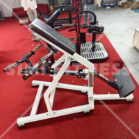 Machine de levage de veau d'âne SM ASN pour salle de sport commerciale avec machine de levage de veau chargée par goupille de coudière