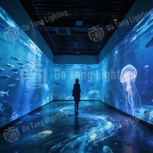 3D Tunnel Mapping Projection System for Wall and Floor Immersive Visual Technology Interactive Display <b>Projector</b> - Product Image 6