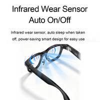Lunettes Intelligentes à Réduction de Bruit ENC ; Enregistrement Vidéo 4K ; Caméra 20MP ; Traduction IA ; Audio à Conduction Osseuse ; Étanchéité IP66