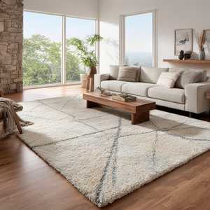 Ensemble exclusif de tapis et tapis de luxe touffetés à la main en laine douce pour usage commercial intérieur pour les hôtels, les salons et les zones de prière - Product Image 1