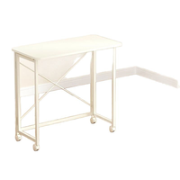 Bureau d'ordinateur moderne minimaliste en métal pliable portable multifonctionnel pour la maison, le bureau, la chambre à coucher, le salon