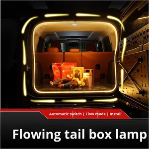 Độ sáng cao dẫn thân cây dải ánh sáng cho xe ô tô không có hệ thống dây điện tự động cảm biến môi trường xung quanh nội thất sửa đổi Điều kiện Mới - Product Image 2