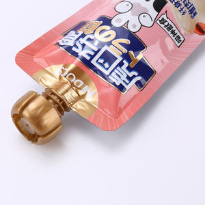 Многоразовый стоячий пакет-дойпак с носиком для жидких продуктов: напитков, соков, гинкго, энергетических напитков, корма для животных, объемом 100 мл, 250 мл, 350 мл, 500 мл - Product Image 3