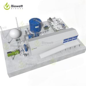 Impianto di Digestione Anaerobica a Flusso Continuo su Scala Industriale per Generazione di Elettricità Rinnovabile e Produzione di Metano - Product Image 5