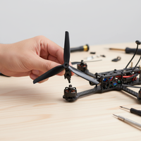 Hélice HQProp 15 pouces à haute efficacité en fibre de carbone, trois pales, pour drone de course FPV, modèle HQ15X7X3, fabriqué au Guangdong