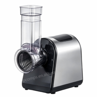 Pengolah Makanan Ringan 150W untuk Dapur Rumah 6 in 1 Parutan Keju Pembuat Salad Elektrik Penggiling Daging Stainless Steel