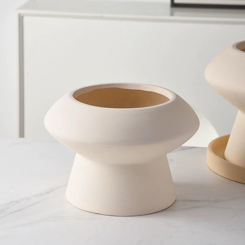 Nordic Creative Terracotta Ceramic Planter Pot for Indoor Living Room Decor - View 3