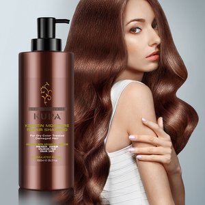 Shampoo réparateur à la kératine et aux protéines sans sulfate KUPA en gros, traitement capillaire lissant hydratant pour cheveux brésiliens - Product Image 1