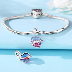 2026 Hot Selling <b>Copper</b> Thorn Heart Pendant <b>Bracelet</b>, Unique and Versatile DIY <b>Bracelet</b> Jewelry Accessories, Wholesale - Product Image 2