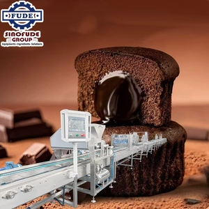Four à Tunnel Entièrement Automatique SINOFUDE en Promotion pour la Fabrication de Gâteaux et de Cupcakes, Machine Multifonctionnelle de Dépose de Muffins - Product Image 2