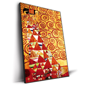 Opera d'Arte di Gustav Klimt 'Il <span class=keywords><strong>Bacio</strong></span>', <span class=keywords><strong>Dipinto</strong></span> a Olio Classico Personalizzato su Tela per Decorazione Murale Moderna del Soggiorno - Product Image 4