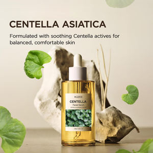 Cilt Onarıcı Yatıştırıcı Nemlendirici Yenileyici Pürüzsüzleştirici Organik Vegan Centella Asiatica Yüz Serumu Akneyi Yatıştırır - Product Image 4