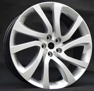 Jante en alliage 20 pouces à 10 rayons 5x108 ET48 CB63.4 pour SUV de luxe, performance tout-terrain, style sport, finition usinée, remplacement amélioré - Product Image 2