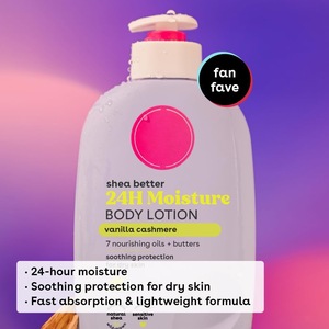 Gel Douche Hydratant Léger Non Gras 24h au Beurre <span class=keywords><strong>de</strong></span> Karité Naturel Végétarien EOS, Parfum Vanille Cachemire - Product Image 4