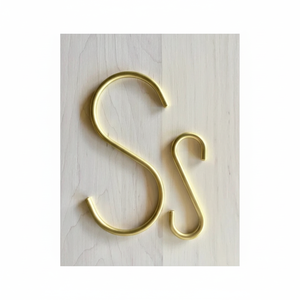 Support de crochet de porte en laiton cintre mural crochet de suspension crochets de Garage pour le stockage suspendu avec pièce design - Product Image 1