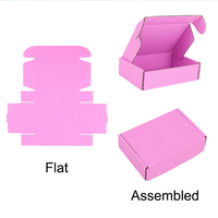 Caja de Cartón Corrugado Resistente, Color Morado Premium, Directo de Fábrica, Tamaño Personalizado Disponible, Embalaje Minorista, Caja de Envío Personalizada