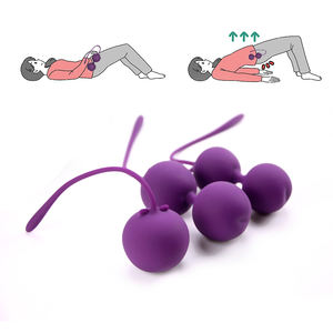 Giocattoli Sessuali Flessibili <span class=keywords><strong>Palline</strong></span> di Kegel in Silicone <span class=keywords><strong>Vibratore</strong></span> per Esercizi di Rafforzamento Vaginale <span class=keywords><strong>Palline</strong></span> dell'Amore Intelligenti - Product Image 2