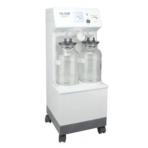 Dispositivo de succión de vacío eléctrico profesional Yuwell 7A-23B bomba de aspirador de esputo quirúrgico médico hecho a máquina de acero - Product Image 2