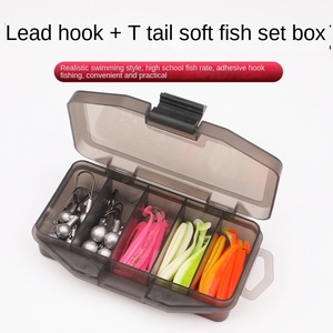 Bán Buôn Luya Phù Hợp Với T-Đuôi Mềm Côn Trùng Mandarin Cá Bass Mề Mỏ Bmbos Nhựa Chì Móc Câu Cá Nhóm Cho Cá Chép - Product Image 6