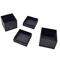 Emballage cosmétique de luxe personnalisé pour huile de vernis à ongles huile essentielle soins de la peau boîte-cadeau gaufrage éponge mat stratification
