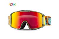 Nouveau design Logo personnalisé Protection UV400 Lunettes de neige Lunettes de snowboard Lunettes de ski