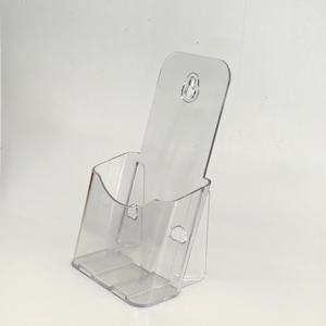 Estantes de madera Tiras <span class=keywords><strong>Azar</strong></span> Pantallas Lshaped 4 Way Retail Fixture Montaje en pared 85X11 Letrero magnético Soporte de folleto de plástico - Product Image 2