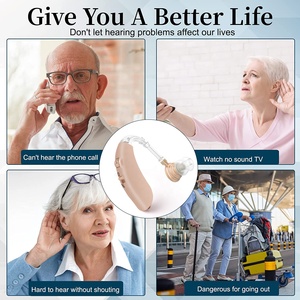 Produits Tendances 2023 Nouveautés Vente en Gros <span class=keywords><strong>Pas</strong></span> <span class=keywords><strong>Cher</strong></span> Appareils Auditifs Médicaux Intelligents à Conduction Osseuse (BTE) pour Adultes Âgés Malentendants - Product Image 6