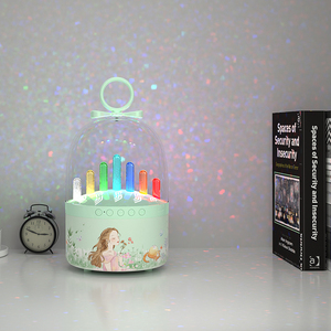 Âm nhạc nhịp điệu bầu không khí ánh sáng ban đêm TF Thẻ Loa ngoài trời sáng tạo đa chức năng 3D BT Loa - Product Image 3