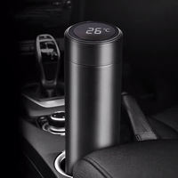 Gobelet intelligent en acier inoxydable avec affichage de la température LED, cadeau d'affaires, coffret cadeau de luxe inclus