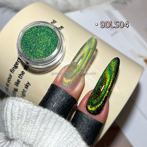 Polvo de Pigmento Magnético Holográfico SH con Efecto Ojo de Gato Arcoíris Unicornio <span class=keywords><strong>para</strong></span> Esmalte de Uñas en Gel, Pigmentos Aurora y Láser Magnéticos - Product Image 5