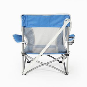 Modern Style Metal Moon <b>Chair</b> <b>Foldable</b> Oxford Fabric Outdoor Furniture for <b>Beach</b> Park Use Hitire - Product Image 5