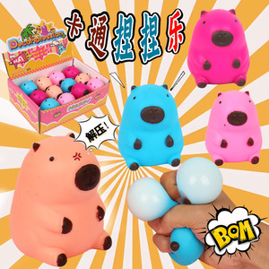 Jouet anti-stress Kapi Guinea Pig en TPE pour enfants de 8 à 13 ans, unisexe, à presser - Product Image 1