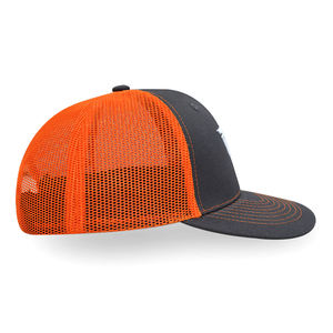 Gorra de malla de color liso con visera, transpirable para verano, estilo béisbol, bordado 3D, gorra trucker al por mayor, en stock - Product Image 5