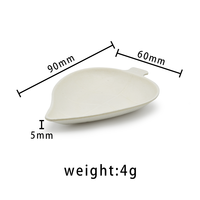Mini-assiettes jetables 100 % biodégradables et compostables en bagasse de canne à sucre, écologiques, pour apéritifs et cuillères de dégustation, pour fêtes