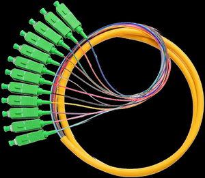 Jue Hong 12-Core Optical Fiber Patchcord FC-<strong>SC</strong> UPC-<strong>APC</strong> LC-ST 1.5m Indoor Use Simplex <strong>Duplex</strong> Fiber Optic Equipment - Product Image 1