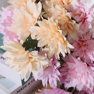 ดอกไม้ประดิษฐ์ Epiphyllum จำลองดอกไม้ผ้าไหมสูงจำลองช่อดอกไม้ตกแต่งงานแต่งงาน - Product Image 4