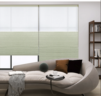 Cortina Opaca de Panal de Abeja de un Solo Color, 38 mm, Ideal para Dormitorios y Salas de Estar