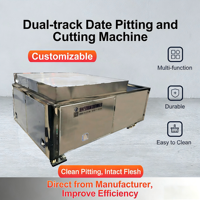 Fabriekslevering Dubbelbaans Dubbelrail 304 RVS Fruitontpitter met Motor voor Thuisgebruik 220V/380V