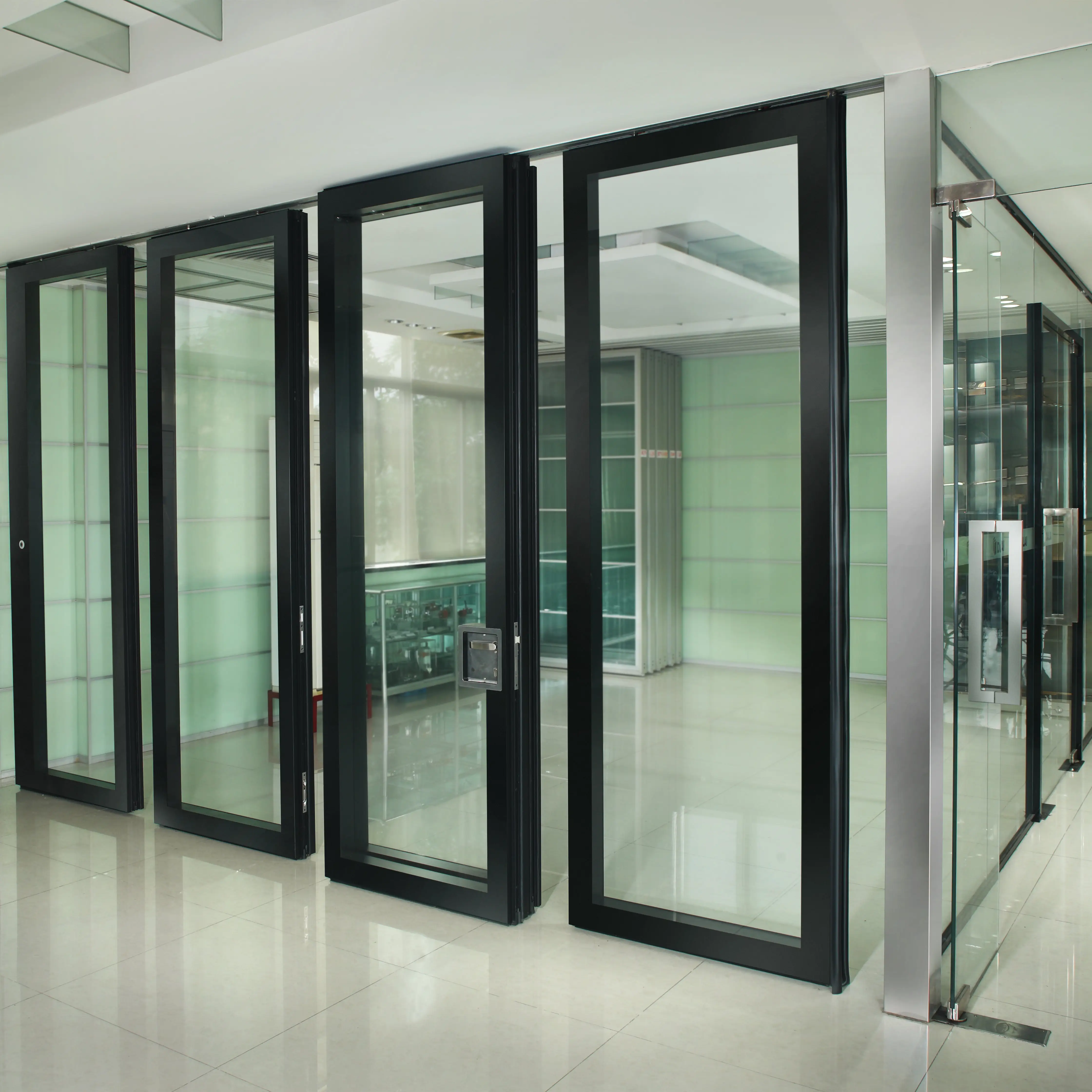 Mur de partition double en verre, nouveau type de cloisons au meilleur prix, pour le bureau et la salle de réunion