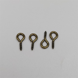 Mini alfileres de ojo, joyería pequeña, tornillo para cuentas semiperforadas, clavijas - Product Image 6