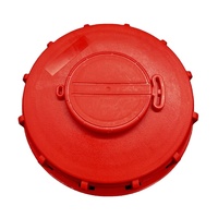 Usine 155mm 225mm IBC Tote Cap Couvercle En Plastique Couvercle À Vis Ouverture Avec Trou pour 1000L IBC Tote