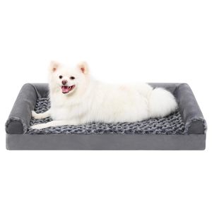 Abnehmbare U-Hunde bett couch für die ganze Saison mit abnehmbarem Samt bezug Wasch bares Ganzjahres-Haustier bett - Product Image 1