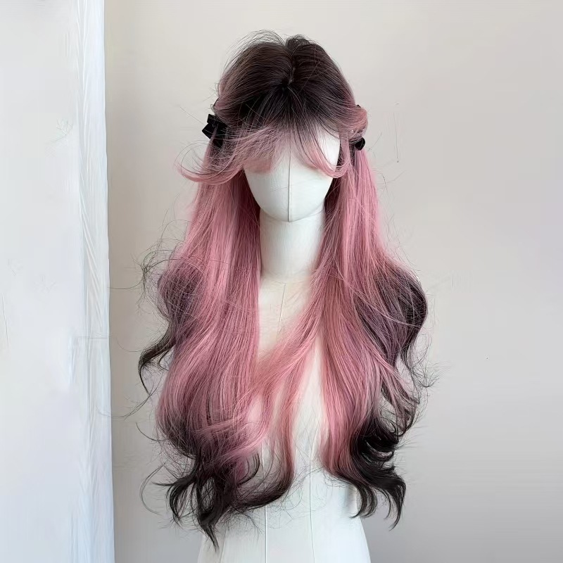 0025 pick dyed black pink